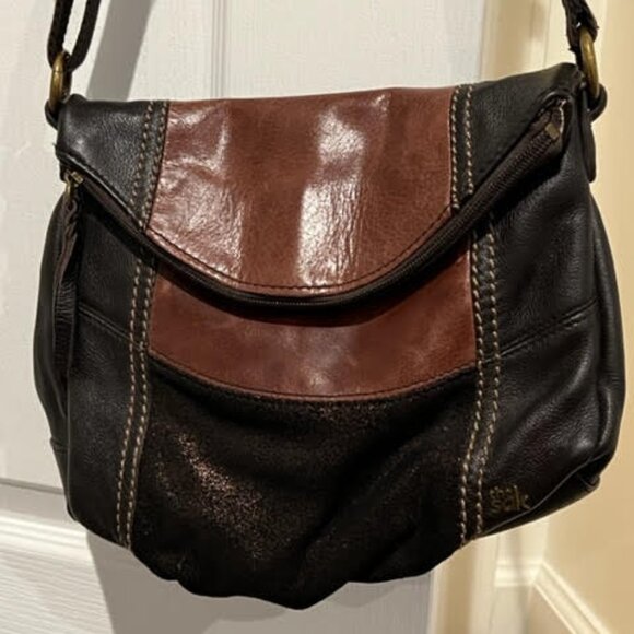 The Sak Handbags - The Sak Leather Patchwork Foldover Crossbody